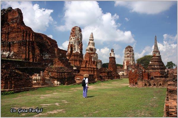 16_ayutthaya.jpg - Wat Prha Mahathat Temple , Location: Tailand, Ayutthaya